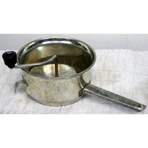 Folly Food Mill Aluminum Shifter Manual Grinder Vintage